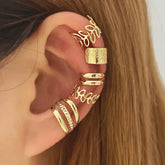 5-Piece Earring Set – Fashion Cartilage & Double S